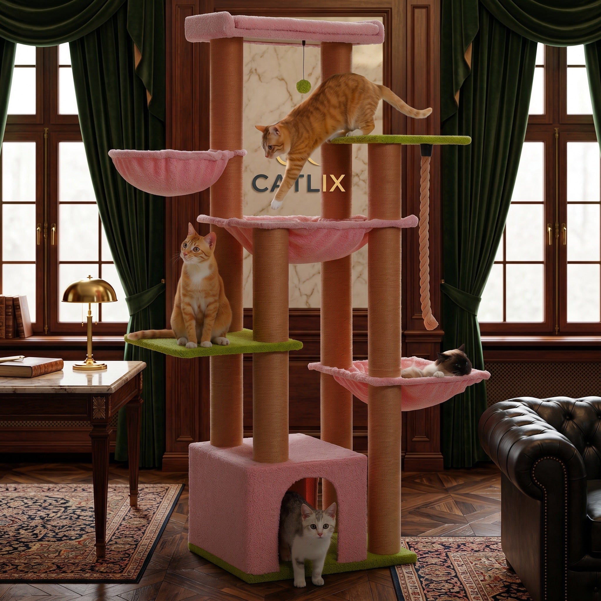 Arbre à chat stable : comment éviter les accidents ? Image