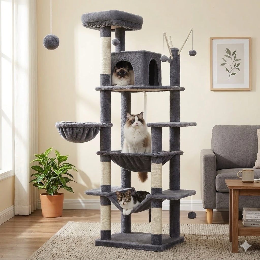 Arbre à Chat Modulable 175 cm