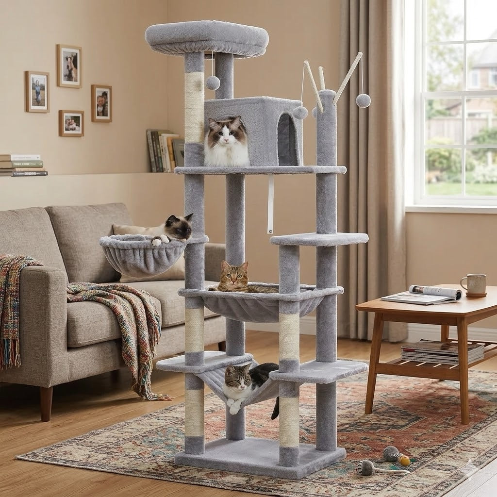 Arbre à Chat Modulable 175 cm