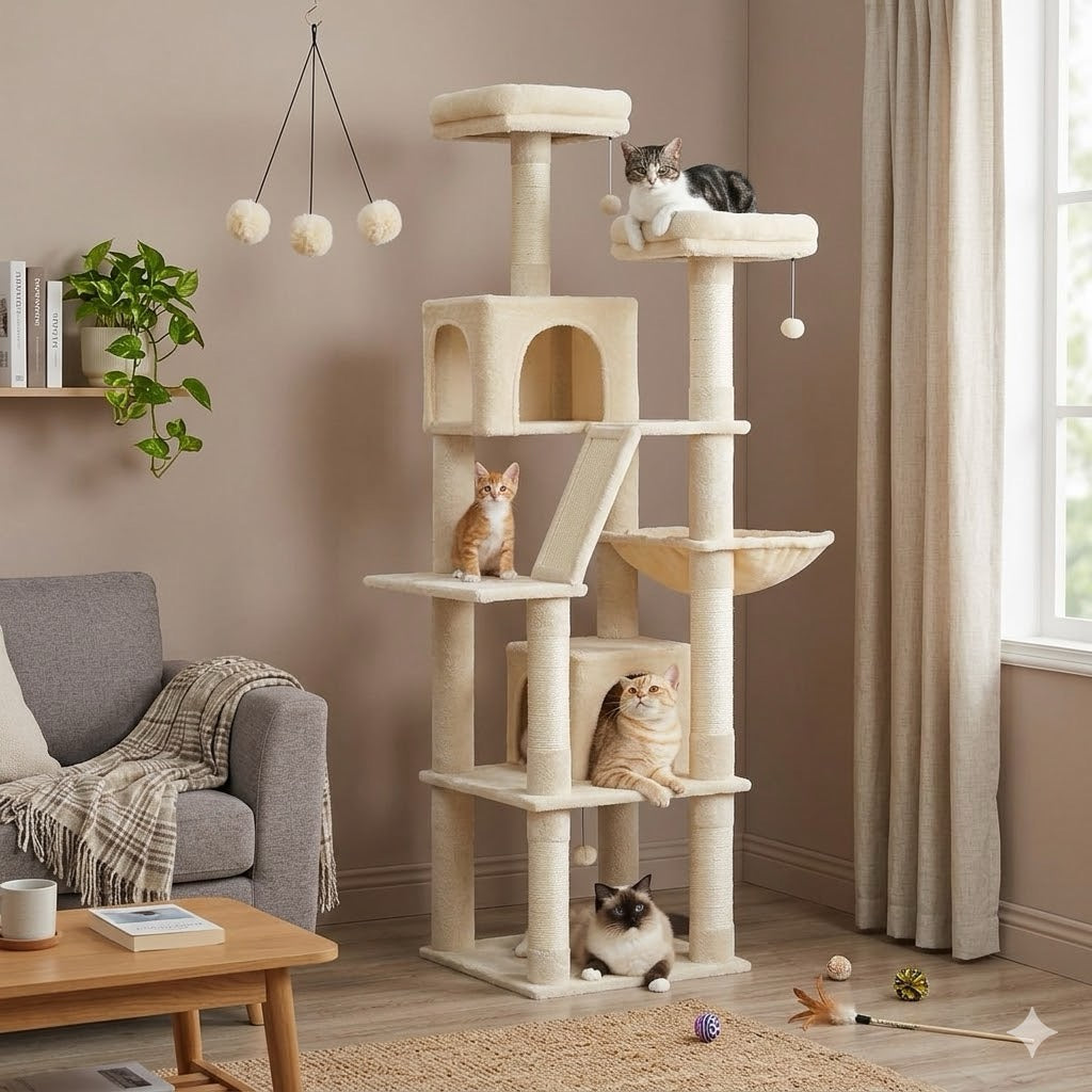 Arbre à Chat Modulable 175 cm