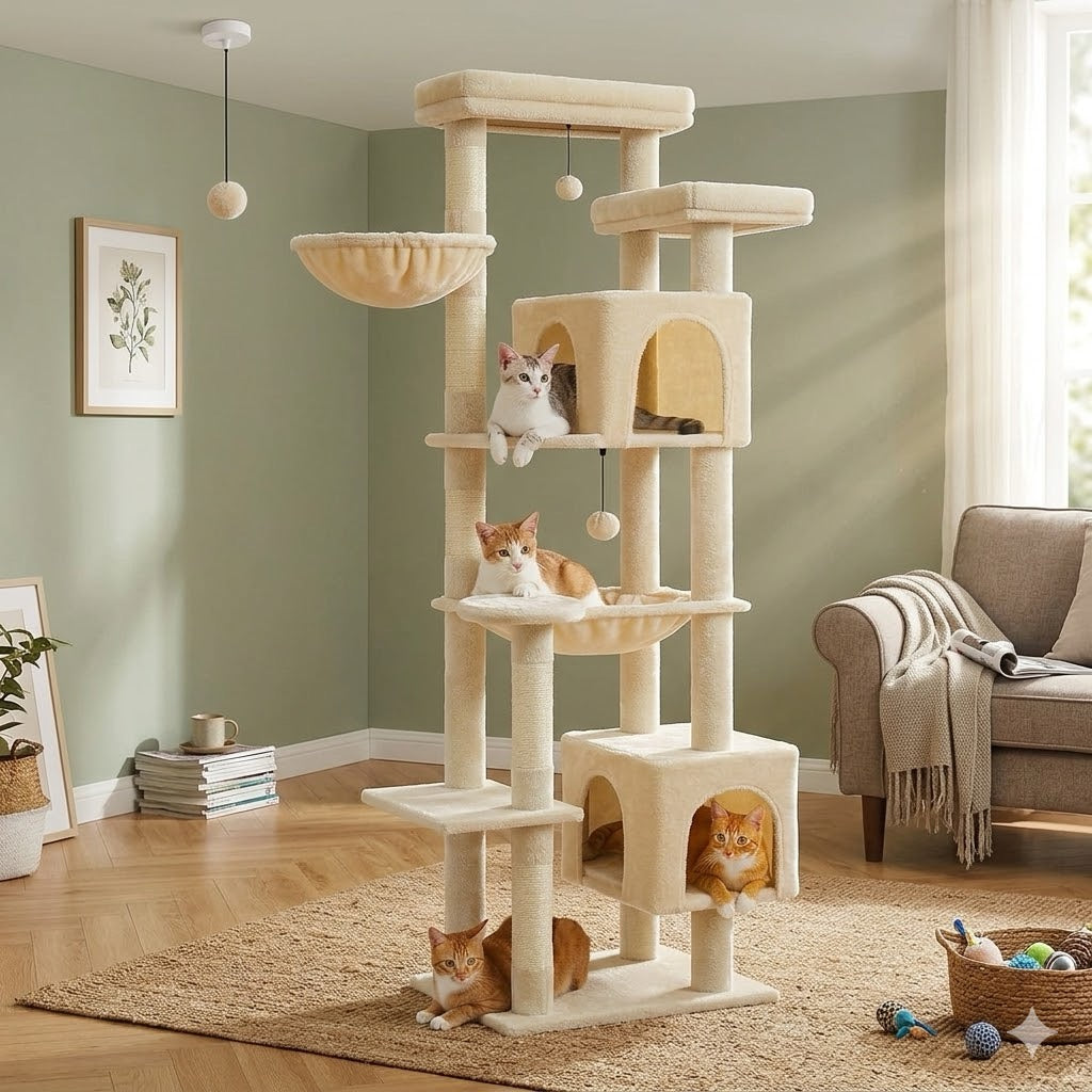 Arbre à Chat Modulable 175 cm