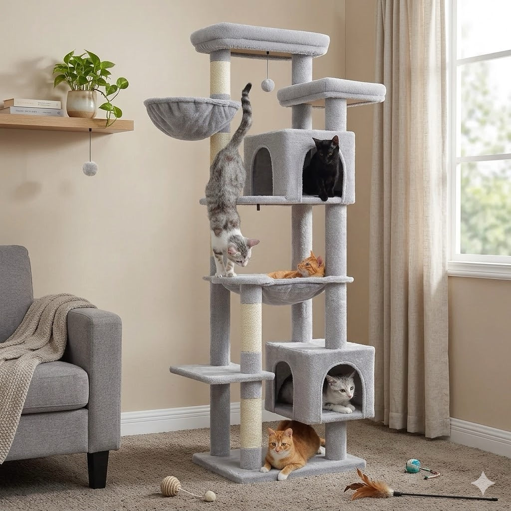 Arbre à Chat Modulable 175 cm