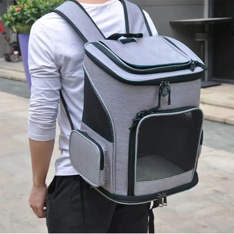 Sac à Dos de Transport Respirant Pliable — Grande Capacité