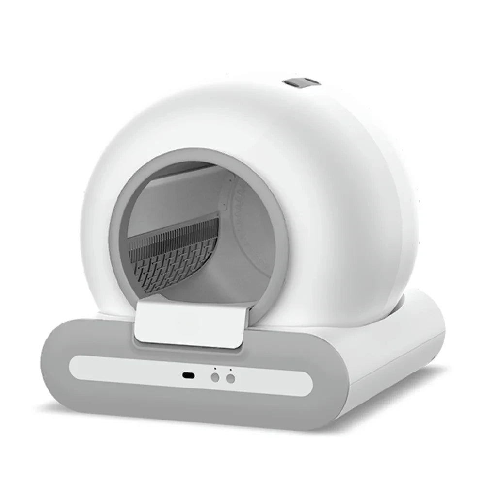 Bac à Litière Autonettoyant 65 L Connecté WiFi — Grande Capacité EU