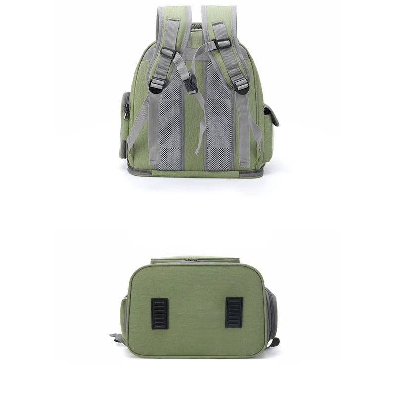 Sac à Dos de Transport Transparent Pliable — Main ou Épaule