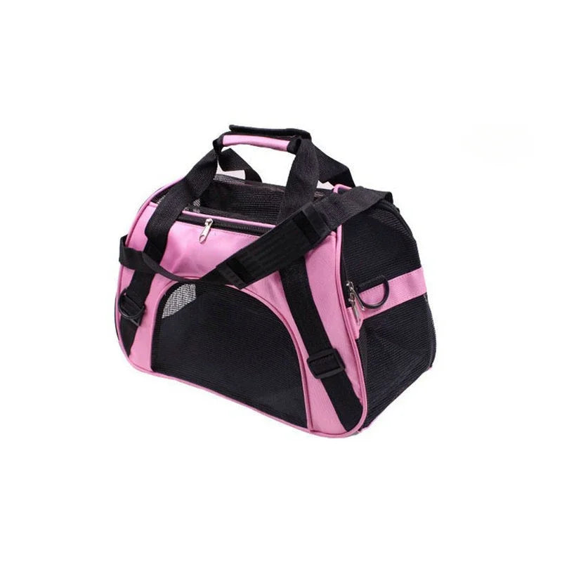 Sac de Transport Portable Respirant pour Chat — Maille Multi-Côtés