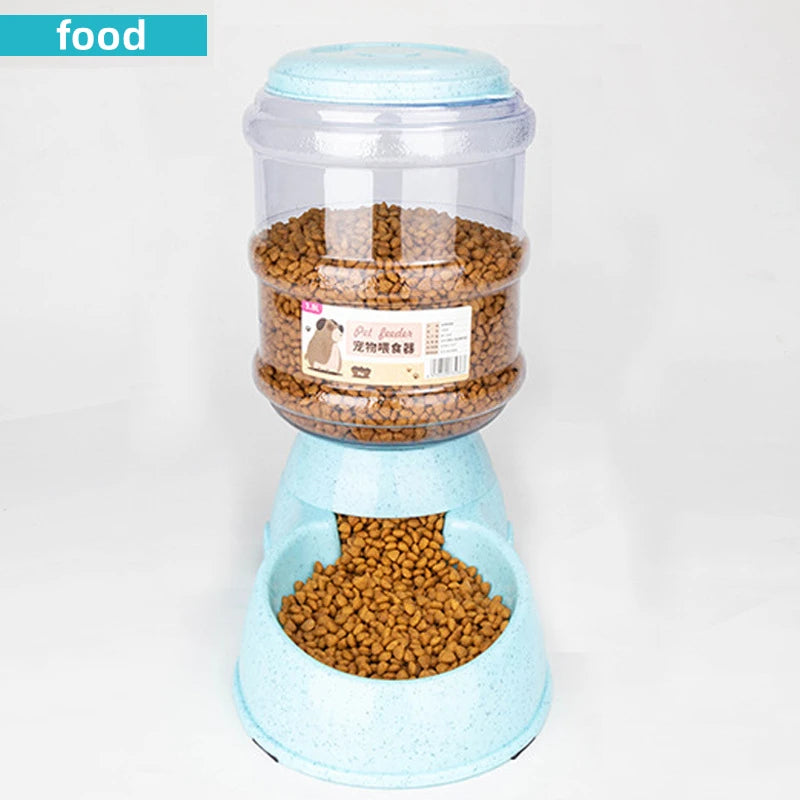 Gamelle Distributeur Automatique d'Eau et Croquettes — Grande Capacité
