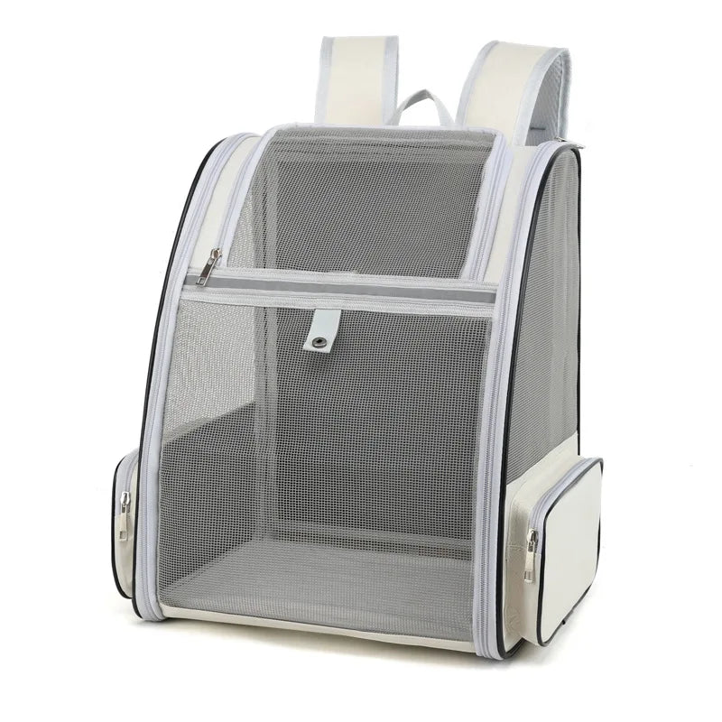 Sac de Transport Respirant pour Chat jusqu'à 6 kg — Voyage Outdoor