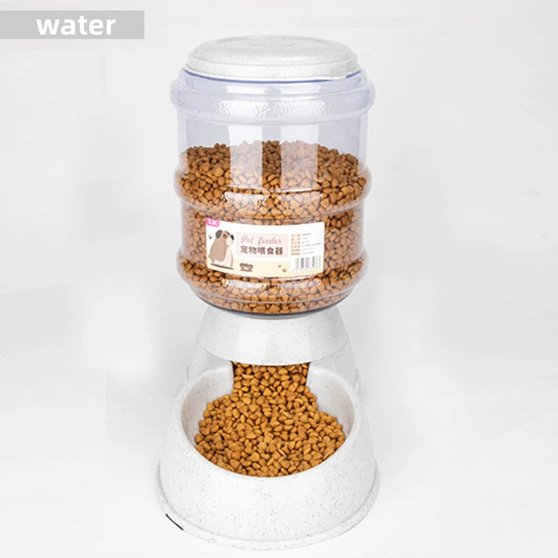 Gamelle Distributeur Automatique d'Eau et Croquettes — Grande Capacité