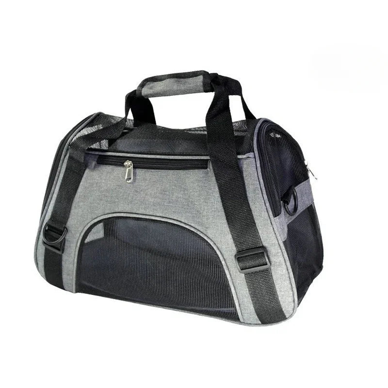 Sac de Transport Portable Respirant pour Chat — Maille Multi-Côtés