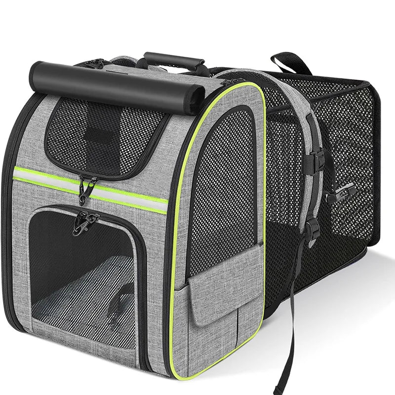 Sac à Dos de Transport Extensible avec Auvent — Maille Respirante