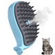 Brosse Vapeur 3-en-1 pour Chat — Soies Silicone Douces