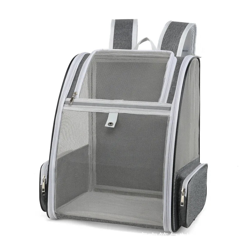 Sac de Transport Respirant pour Chat jusqu'à 6 kg — Voyage Outdoor