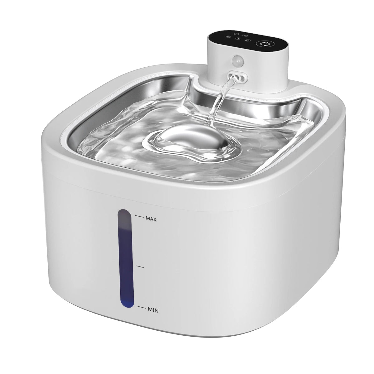 Fontaine à Eau Sans Fil 3,5 L — Batterie 4000 mAh et Capteur de Mouvement