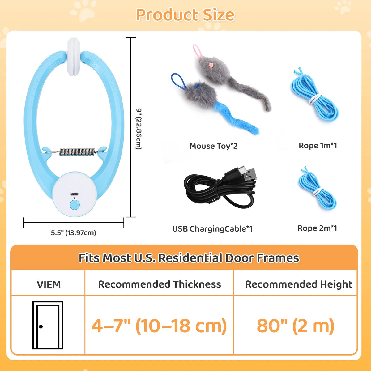 Jouet Papillon Interactif Rechargeable USB — Plume Électrique pour Chat