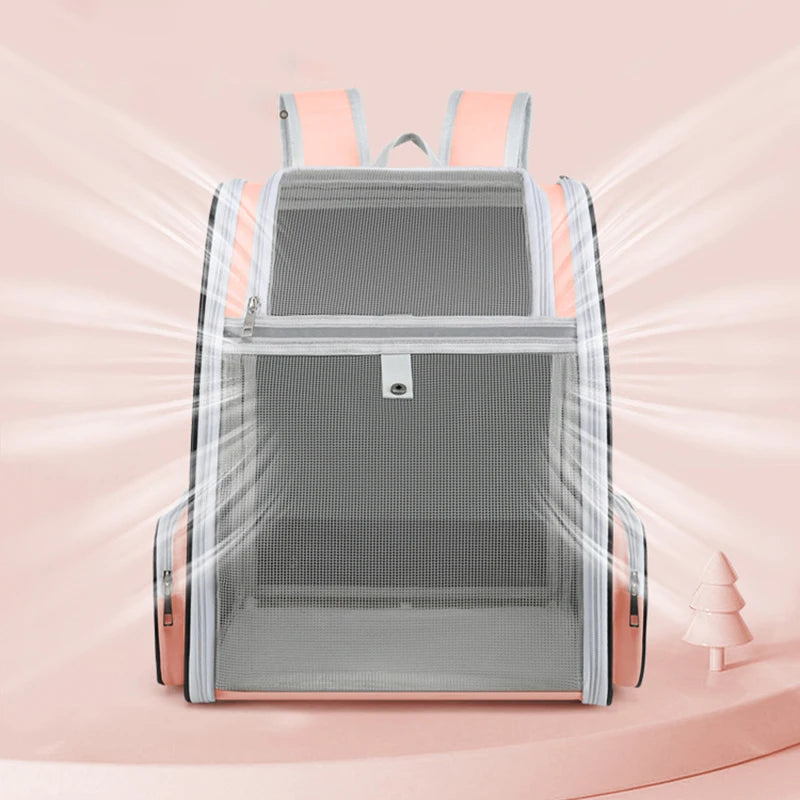 Sac de Transport Respirant pour Chat jusqu'à 6 kg — Voyage Outdoor