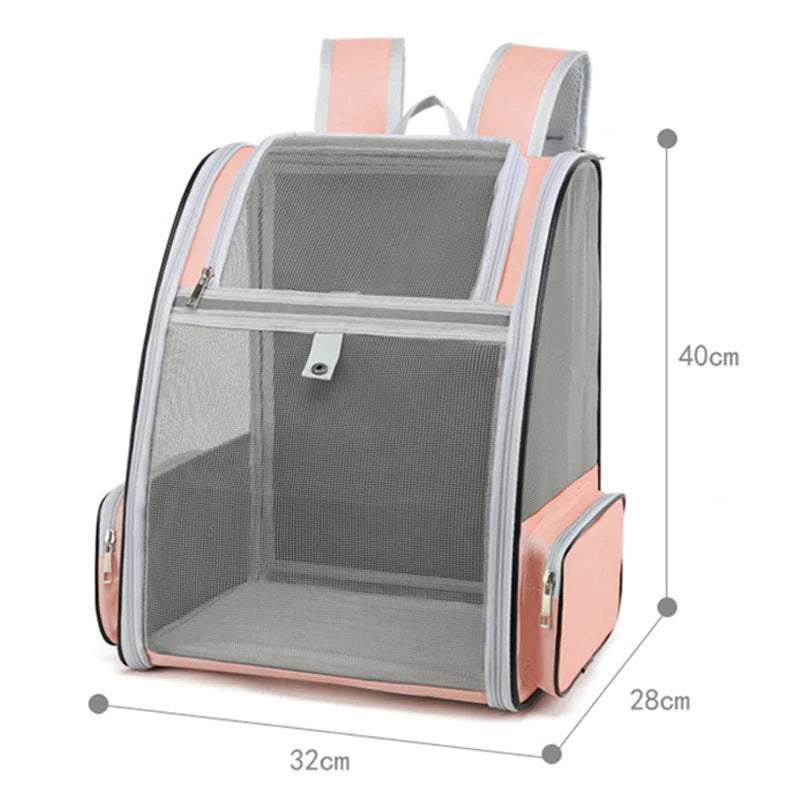 Sac de Transport Respirant pour Chat jusqu'à 6 kg — Voyage Outdoor