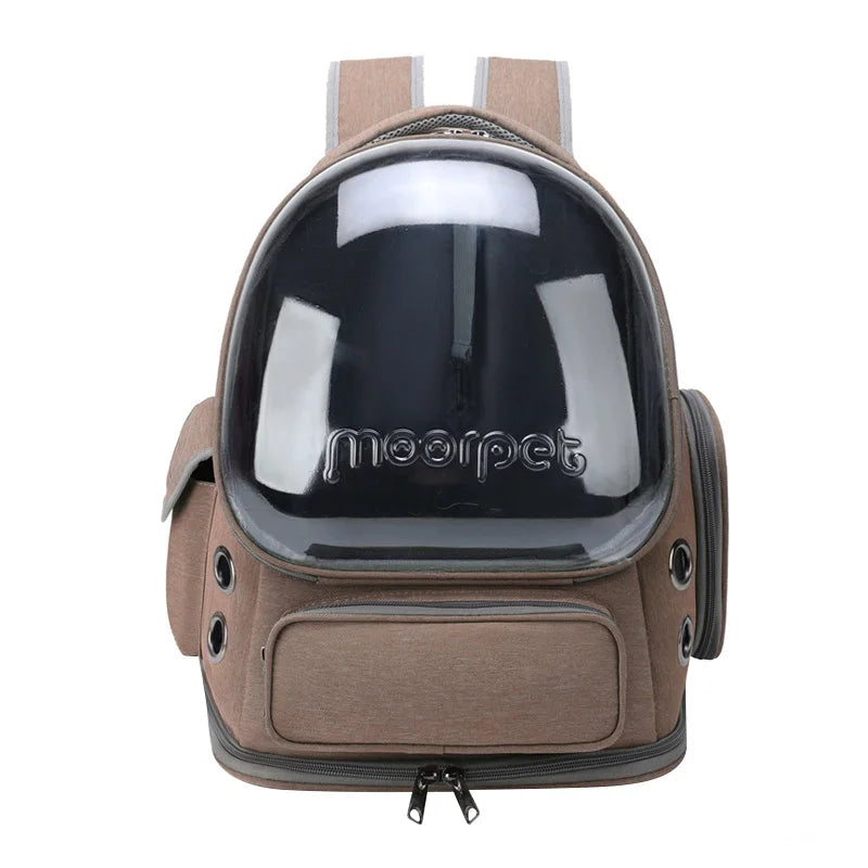Sac de Transport Transparent Respirant pour Chat — Outdoor
