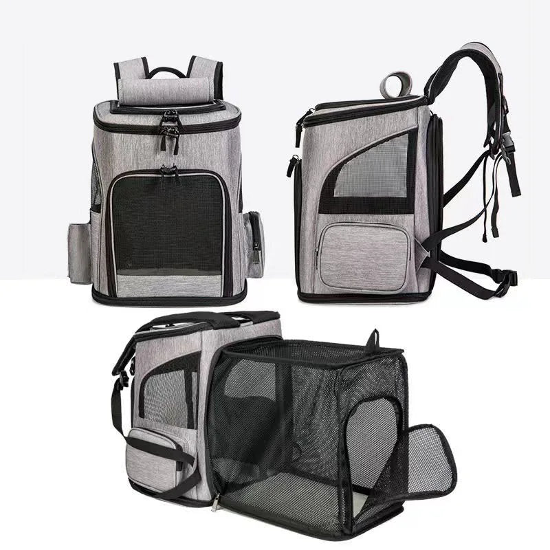 Sac à Dos de Transport Respirant Pliable — Grande Capacité
