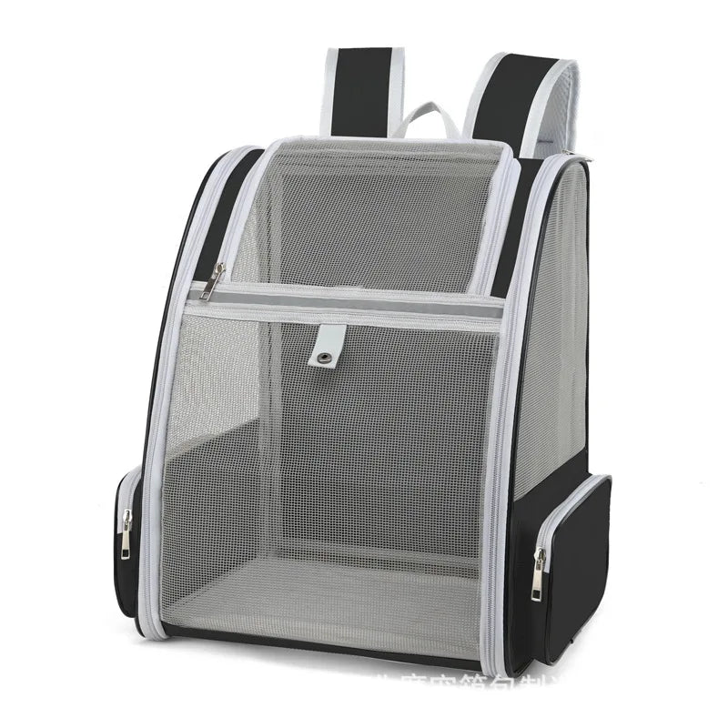 Sac de Transport Respirant pour Chat jusqu'à 6 kg — Voyage Outdoor