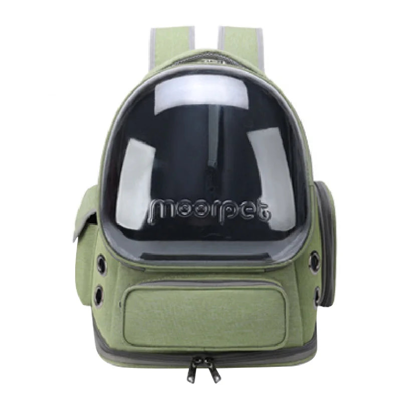 Sac de Transport Transparent Respirant pour Chat — Outdoor